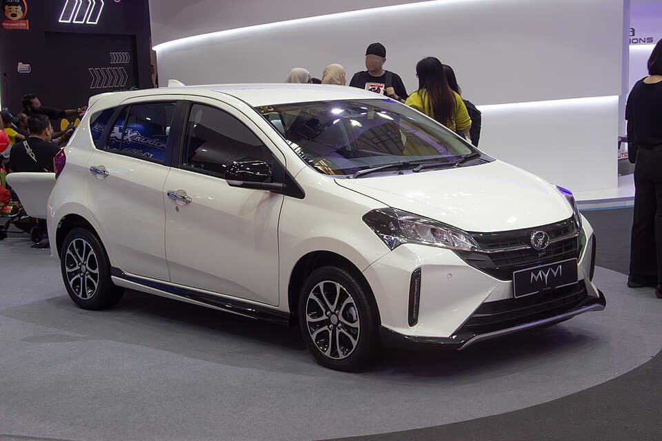 Perodua Myvi M800 facelift exterior
