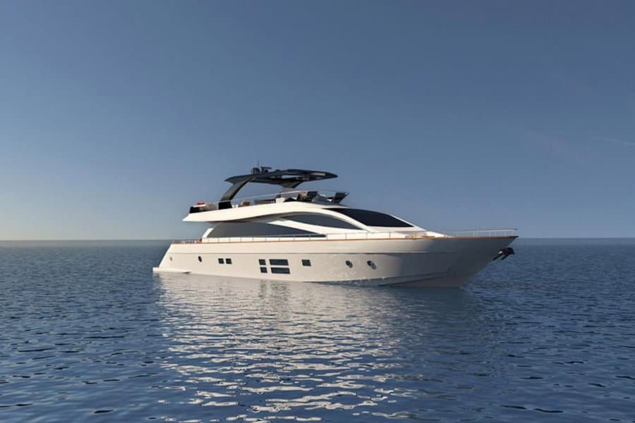 Amer 94 luxury yacht profile