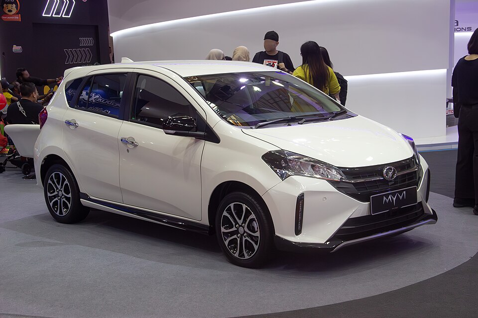 Perodua Myvi M800 facelift exterior